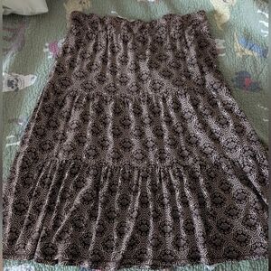 Charter Club Tiered Peasant Midi Skirt